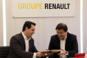O governador Carlos Massa Ratinho Junior reforçou nesta quarta-feira (11) a determinação do Estado em apoiar iniciativas para ampliar a mobilidade sustentável no Paraná. Ele esteve no Complexo Ayrton Senna, que abriga quatro fábricas da Renault, em São José dos Pinhais, na Região Metropolitana de Curitiba.Foto Gilson Abreu/AEN