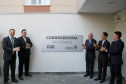 Novos contratos de leniência e a intensificação da fiscalização sobre o serviço público estadual levaram a Controladoria-Geral do Estado a reestruturar a área de corregedoria, com novo espaço e mais servidores.

A inauguração oficial das novas dependências ocorreu nesta quinta-feira (12), com a presença do vice-governador Darci Piana, do controlador-geral do Estado, Raul Siqueira, e funcionários da CGE. Foto: Camila Tonetti/Vice-governadoria