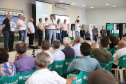 O governador Carlos Massa Ratinho Junior lançou nesta quinta-feira (12), em Paranavaí, o Programa de Irrigação, que tem como objetivo aumentar a produtividade agrícola e potencializar a produção do Paraná. A previsão é que o incremento de produção atinja até 500% em algumas culturas e facilite o processo de integração lavoura-floresta-pecuária. A iniciativa é da Secretaria da Agricultura e do Abastecimento e foi desenvolvida com o apoio da cooperativa Cocamar. Foto: José Fernando Ogura/AEN
