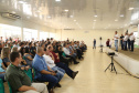 O governador Carlos Massa Ratinho Junior lançou nesta quinta-feira (12), em Paranavaí, o Programa de Irrigação, que tem como objetivo aumentar a produtividade agrícola e potencializar a produção do Paraná. A previsão é que o incremento de produção atinja até 500% em algumas culturas e facilite o processo de integração lavoura-floresta-pecuária. A iniciativa é da Secretaria da Agricultura e do Abastecimento e foi desenvolvida com o apoio da cooperativa Cocamar. Foto: José Fernando Ogura/AEN