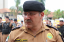 Curitiba, 12 de Setembro de 2019. Operação Todos por Um. Foto: entrevista Ten Cel Elias Comandante da Operação. 