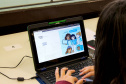 Estudantes de diversas escolas estaduais do Paraná participaram de preparações presenciais para o desafio Change the Game, projeto de programação do Google Play apoiado pela Secretaria de Estado da Educação e do Esporte e exclusivo para garotas. Foto: Divulgação/SEED