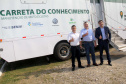  

Curitiba está recebendo mais um curso das Carretas do Conhecimento, agora de Manutenção de Motocicletas, que está sendo ofertado no bairro Tatuquara. A aula inaugural foi realizada nesta segunda-feira (16). Foto: Divulgação/SEJUF