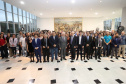 A estrutura da administração pública estadual recebeu nesta quarta-feira (18) o reforço de 100 novos servidores, que passam a integrar o Quadro Próprio do Poder Executivo. Em cerimônia no Palácio Iguaçu, o vice-governador Darci Piana deu posse a administradores, economistas, contadores e técnicos administrativos que passaram em concurso público feito em 2017. Outros 41 candidatos aprovados devem tomar posse em breve. 18/09/2019. Foto: José Fernando Ogura/AEN