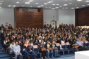 Cerca de 500 profissionais da área da saúde participam nesta quinta e sexta (19 e 20) do I Seminário Integrado de Qualidade e Segurança do Paciente, organizado pela Secretaria Estadual da Saúde, com apoio do Conselho Regional de Enfermagem do Paraná e Unibrasil. Foto: Américo Antonio/SESA