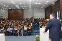 Cerca de 500 profissionais da área da saúde participam nesta quinta e sexta (19 e 20) do I Seminário Integrado de Qualidade e Segurança do Paciente, organizado pela Secretaria Estadual da Saúde, com apoio do Conselho Regional de Enfermagem do Paraná e Unibrasil. Foto: Américo Antonio/SESA