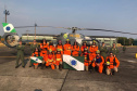 A atuação que os bombeiros paranaenses tiveram na Amazônia, integrando a Operação Verde Brasil, do Ministério da Defesa, será valiosa para os trabalhos no Paraná, em favor da população do Estado.  Foto: Divulgação