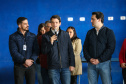 O governador Carlos Massa Ratinho Junior participa nesta segunda-feira (23) do plantio de árvores no Colégio Estadual Professora Maria Gai Grendel, no bairro Caximba, em Curitiba. O evento marcará o início do programa Paraná mais Verde, que vai incentivar o plantio de mudas de árvores nativas em todo o Estado. 23/09/2019 - Foto: Geraldo Bubniak/AEN