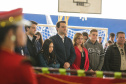 O governador Carlos Massa Ratinho Junior participa nesta segunda-feira (23) do plantio de árvores no Colégio Estadual Professora Maria Gai Grendel, no bairro Caximba, em Curitiba. O evento marcará o início do programa Paraná mais Verde, que vai incentivar o plantio de mudas de árvores nativas em todo o Estado. 23/09/2019 - Foto: Geraldo Bubniak/AEN