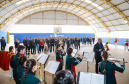 O governador Carlos Massa Ratinho Junior participou nesta segunda-feira (23), do plantio de árvores no Colégio Estadual Professora Maria Gai Grendel, no bairro Caximba, em Curitiba. O evento marcará o início do programa Paraná mais Verde, que vai incentivar o plantio de mudas de árvores nativas em todo o Estado.