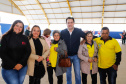 O governador Carlos Massa Ratinho Junior participou nesta segunda-feira (23), do plantio de árvores no Colégio Estadual Professora Maria Gai Grendel, no bairro Caximba, em Curitiba. O evento marcará o início do programa Paraná mais Verde, que vai incentivar o plantio de mudas de árvores nativas em todo o Estado.
