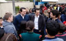 O governador Carlos Massa Ratinho Junior participou nesta segunda-feira (23), do plantio de árvores no Colégio Estadual Professora Maria Gai Grendel, no bairro Caximba, em Curitiba. O evento marcará o início do programa Paraná mais Verde, que vai incentivar o plantio de mudas de árvores nativas em todo o Estado.