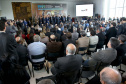 O Governo do Paraná apresentou nesta segunda-feira (23), em evento com o governador Carlos Massa Ratinho Junior, no Palácio Iguaçu, a carteira de projetos de parcerias público-privadas (PPP). Serão apresentados projetos previstos, com estimativas de prazos, investimentos e um quadro com a evolução do planejamento de cada um. Curitiba,23/09/2019 Foto:Jaelson Lucas / AEN
