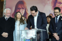 O governador Carlos Massa Ratinho Junior apresentou nesta terça-feira (24), no Palácio Iguaçu, em Curitiba, o Programa Banco da Mulher Paranaense. Participaram: vice-governador, Darci Piana; secretários:da Fazenda, Renê Garcia Junior; Chefe da Casa Civil, Guto Silva; presidente da Fomento Paraná, Heraldo Alves das Neves; deputados; entre outros.Curitiba, 24-09-19.Foto: Arnaldo Alves / AEN.