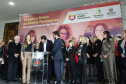 O governador Carlos Massa Ratinho Junior apresentou nesta terça-feira (24), no Palácio Iguaçu, em Curitiba, o Programa Banco da Mulher Paranaense. Participaram: vice-governador, Darci Piana; secretários:da Fazenda, Renê Garcia Junior; Chefe da Casa Civil, Guto Silva; presidente da Fomento Paraná, Heraldo Alves das Neves; deputados; entre outros.Curitiba, 24-09-19.Foto: Arnaldo Alves / AEN.