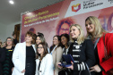 O governador Carlos Massa Ratinho Junior apresentou nesta terça-feira (24), no Palácio Iguaçu, em Curitiba, o Programa Banco da Mulher Paranaense. Participaram: vice-governador, Darci Piana; secretários:da Fazenda, Renê Garcia Junior; Chefe da Casa Civil, Guto Silva; presidente da Fomento Paraná, Heraldo Alves das Neves; deputados; entre outros.Curitiba, 24-09-19.Foto: Arnaldo Alves / AEN.