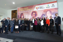 O governador Carlos Massa Ratinho Junior apresentou nesta terça-feira (24), no Palácio Iguaçu, em Curitiba, o Programa Banco da Mulher Paranaense. Participaram: vice-governador, Darci Piana; secretários:da Fazenda, Renê Garcia Junior; Chefe da Casa Civil, Guto Silva; presidente da Fomento Paraná, Heraldo Alves das Neves; deputados; entre outros.Curitiba, 24-09-19.Foto: Arnaldo Alves / AEN.