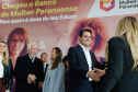 O governador Carlos Massa Ratinho Junior apresentou nesta terça-feira (24) o programa Banco da Mulher Paranaense, iniciativa do Governo do Estado para incentivar o empreendedorismo feminino em todos os setores econômicos, visando gerar mais emprego e renda no Estado.
