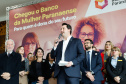 O governador Carlos Massa Ratinho Junior apresentou nesta terça-feira (24) o programa Banco da Mulher Paranaense, iniciativa do Governo do Estado para incentivar o empreendedorismo feminino em todos os setores econômicos, visando gerar mais emprego e renda no Estado.