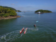 Nesta etapa dos lindeiros serão disputadas canoagem de velocidade, corrida de aventura, vôlei de praia, canoagem slalom, paraquedismo, vela, skate, beach soccer, handebol de areia, pesca, futevôlei, corrida rústica. Haverá também a Maratona Internacional de Foz, uma realização do Serviço Social do Comércio (Sesc) do Paraná, que deverá reunir 4 mil atletas. A largada será domingo (29). Foto: José Fernando Ogura/AEN
