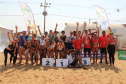 Os Jogos de Aventura e Natureza – Etapa Lindeiros vão colorir o céu de Foz do Iguaçu neste sábado (28). A programação de abertura da competição terá início às 16 horas, no Gramadão da Vila A, com o show de Sandami e A Banda que Voa, em espetáculo que mistura música e circo a 40 metros de altura. Também haverá outras atividades, como balonismo e parede de escalada, tudo gratuito e aberto ao público.Foto: Jaqueline Galvão