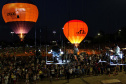 Foz do Iguaçu, no Oeste do Paraná, foi palco do espetáculo de música, luzes e cores neste sábado (28) durante a abertura oficial da 3ª etapa dos Jogos de Aventura e Natureza, que acontece até o próximo fim de semana na região dos municípios lindeiros. Cerca de 10 mil pessoas participaram. Foto: Beto Pacheco