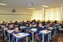 Garantir a presença do aluno em sala é uma das principais frentes da atual gestão da Secretaria de Estado da Educação e do Esporte. Desde que o Programa Presente na Escola foi lançado, em maio, as instituições de ensino do Paraná vestiram a camisa do combate ao abandono escolar. Foto: Divulgação/SEED