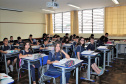 Garantir a presença do aluno em sala é uma das principais frentes da atual gestão da Secretaria de Estado da Educação e do Esporte. Desde que o Programa Presente na Escola foi lançado, em maio, as instituições de ensino do Paraná vestiram a camisa do combate ao abandono escolar. Foto: Divulgação/SEED