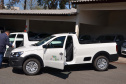 O Governo do Estado entregou nesta terça-feira (1) cinco veículos caminhonete, acompanhados de kits de equipamentos para modernização das centrais públicas de abastecimento. Nesta etapa, foram beneficiados os municípios de Rebouças, Dois Vizinhos, Palmas, Salgado Filho e Cruzeiro do Sul, totalizando 44 municípios beneficiados. Foto; Divulgação/SEAB
