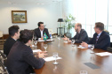 Governador Carlos Massa Ratinho Junior recebe o embaixador da Finlândia, Jouko Leinonen. Curitiba,01/10/2019 Foto:Jaelson Lucas / AEN