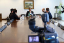 Governador Carlos Massa Ratinho Junior recebe o embaixador da Finlândia, Jouko Leinonen. Curitiba,01/10/2019 Foto:Jaelson Lucas / AEN