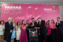 Governador Carlos Massa Ratinho Junior lança Projeto Parana Rosa.Foto Gilson Abreu/ANP