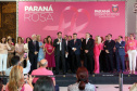 Governador Carlos Massa Ratinho Junior lança Projeto Parana Rosa.Foto Gilson Abreu/ANP