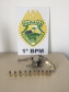 Nesta manhã foram apreendidos sete armas de fogo, R$ 6 mil em dinheiro e uma carga de cigarro contrabandeada foi recuperada. Em outras fases da investigação foram presas nove pessoas e apreendidos um quilo de crack, 1,3 quilo de cocaína, 50 munições e quatro veículos. Foto: Divulgação/SESP