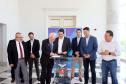 O governador Carlos Massa Ratinho Júnior nomeou nesta quarta-feira (02) os primeiros servidores efetivos da Agência Reguladora de Serviços Públicos Delegados de Infraestrutura do Paraná (Agepar). Presentes: secretários: Chefe da Casa Civil, Guto Silva; de Desenvolvimento Ambiental e de Turismo do Paraná, Márcio Nunes; presidente da Agepar, Omar Akel; de Infraestrutura e Logística, Sandro Alex; entre outros.Curitiba, 02-09-19.Foto: Arnaldo Alves / AEN.