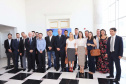 O governador Carlos Massa Ratinho Júnior nomeou nesta quarta-feira (02) os primeiros servidores efetivos da Agência Reguladora de Serviços Públicos Delegados de Infraestrutura do Paraná (Agepar). Presentes: secretários: Chefe da Casa Civil, Guto Silva; de Desenvolvimento Ambiental e de Turismo do Paraná, Márcio Nunes; presidente da Agepar, Omar Akel; de Infraestrutura e Logística, Sandro Alex; entre outros.Curitiba, 02-09-19.Foto: Arnaldo Alves / AEN.