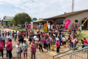 Começou nesta quarta-feira (2) em Coronel Domingo Soares e Cândido de Abreu o Paraná Rosa, campanha que vai passar por 43 municípios do Estado levando ações de prevenção e promoção do cuidado integral à saúde das mulheres. Foto: Divulgação/SESA