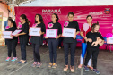Começou nesta quarta-feira (2) em Coronel Domingo Soares e Cândido de Abreu o Paraná Rosa, campanha que vai passar por 43 municípios do Estado levando ações de prevenção e promoção do cuidado integral à saúde das mulheres. Foto: Divulgação/SESA