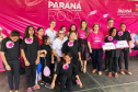 Começou nesta quarta-feira (2) em Coronel Domingo Soares e Cândido de Abreu o Paraná Rosa, campanha que vai passar por 43 municípios do Estado levando ações de prevenção e promoção do cuidado integral à saúde das mulheres. Foto: Divulgação/SESA