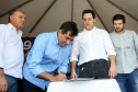 Governador Carlos Massa Ratinho Junior em Londrina. Londrina,03/10/2019 Foto:Jaelson Lucas / AEN