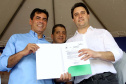 Governador Carlos Massa Ratinho Junior em Londrina. Londrina,03/10/2019 Foto:Jaelson Lucas / AEN
