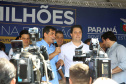 Governador Carlos Massa Ratinho Junior em Londrina. Londrina,03/10/2019 Foto:Jaelson Lucas / AEN