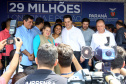 Governador Carlos Massa Ratinho Junior em Londrina. Londrina,03/10/2019 Foto:Jaelson Lucas / AEN