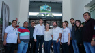 O chefe da Casa Civil, Guto Silva, e o secretário de Infraestrutura e Logística, Sandro Alex, entregaram nesta quinta-feira (3) obras do governo estadual em municípios do Norte Pioneiro. Além das inaugurações, participaram de encontros com empresários e prefeitos onde destacaram os projetos prioritários para a região. Foto: Guilherme Flores/Casa Civil