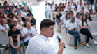 O chefe da Casa Civil, Guto Silva, e o secretário de Infraestrutura e Logística, Sandro Alex, entregaram nesta quinta-feira (3) obras do governo estadual em municípios do Norte Pioneiro. Além das inaugurações, participaram de encontros com empresários e prefeitos onde destacaram os projetos prioritários para a região. Foto: Guilherme Flores/Casa Civil