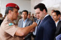 O Corpo de Bombeiros do Paraná recebeu nesta segunda-feira (7) duas novas plataformas skylift, utilizadas no combate a incêndios em grandes alturas. A entrega dos novos equipamentos foi feita pelo governador Carlos Massa Ratinho Junior, como parte das comemorações pelos 107 anos da Corporação.