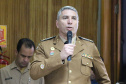 Na foto, coronel Pericles de Matos, comandante Geral da Policia Militar do Estado do Parana.