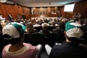 O secretário de Agricultura e Abastecimento Norberto Ortigara, participa da Audiência Pública que trata da incorporação da Emater, CPRA, Codapar e do Iapar, na Assembleia Legislativa.Curitiba, 09-10-19.Foto: Arnaldo Alves / AEN.