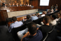 O secretário de Agricultura e Abastecimento Norberto Ortigara, participa da Audiência Pública que trata da incorporação da Emater, CPRA, Codapar e do Iapar, na Assembleia Legislativa.Curitiba, 09-10-19.Foto: Arnaldo Alves / AEN.