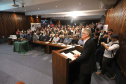 O secretário de Agricultura e Abastecimento Norberto Ortigara, participa da Audiência Pública que trata da incorporação da Emater, CPRA, Codapar e do Iapar, na Assembleia Legislativa.Curitiba, 09-10-19.Foto: Arnaldo Alves / AEN.